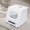 Portable Countertop Dishwasher, 5 Wash Programs - Thumbnail 1