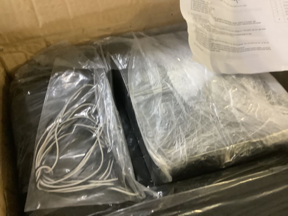 20 x 10ft LED White and Blue Star Curtain Stage Backdrop - Image 3 - Lot 457