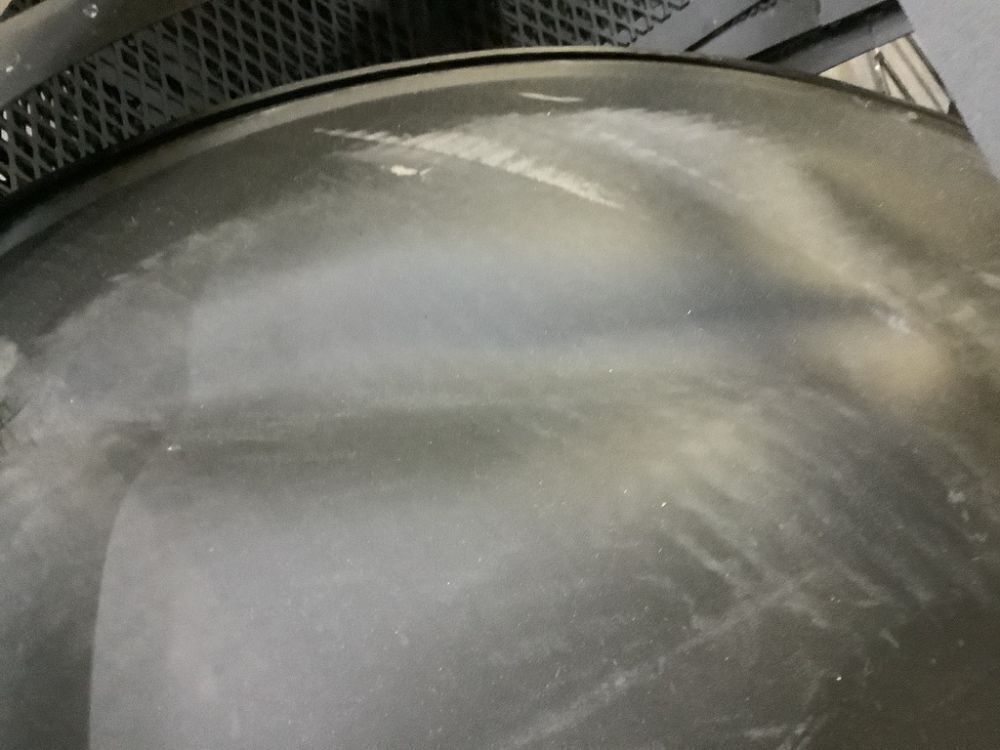 35" Wood Burning Fire Pit with BBQ Grill - Bowl Dented - Image 4 - Lot 462