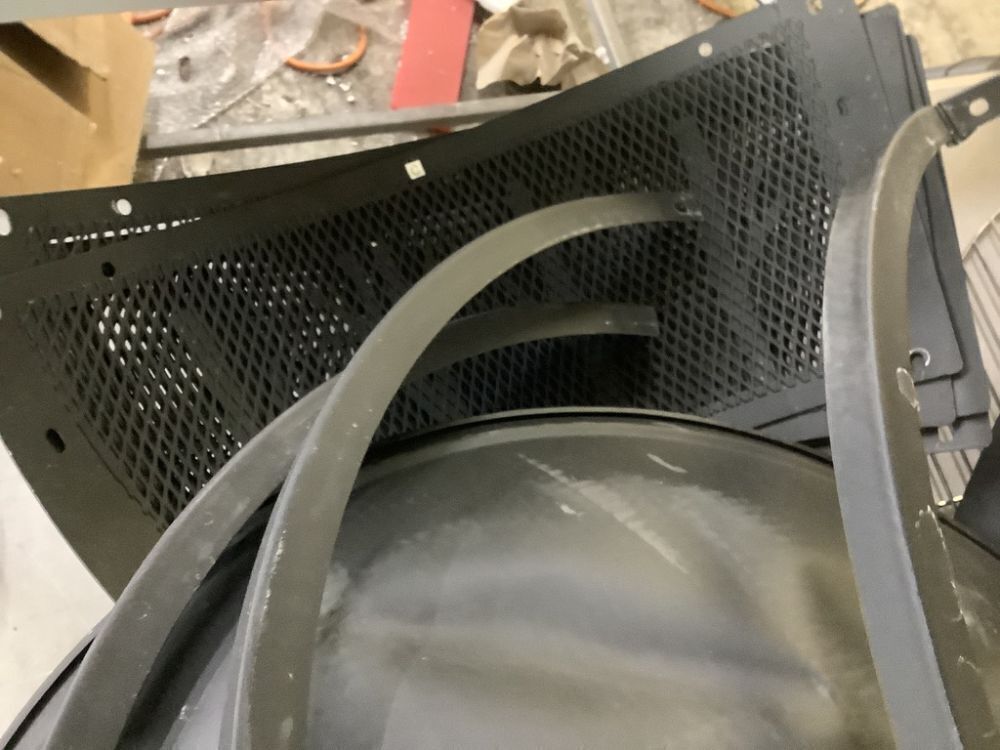 35" Wood Burning Fire Pit with BBQ Grill - Bowl Dented - Image 5 - Lot 462