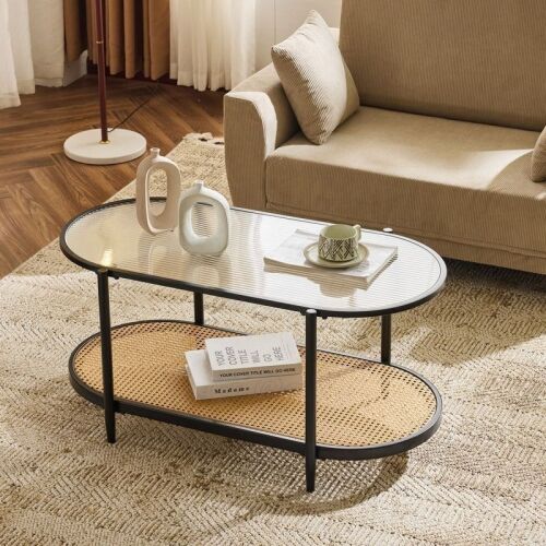 VINGLI Rattan Coffee Table - Lot 466