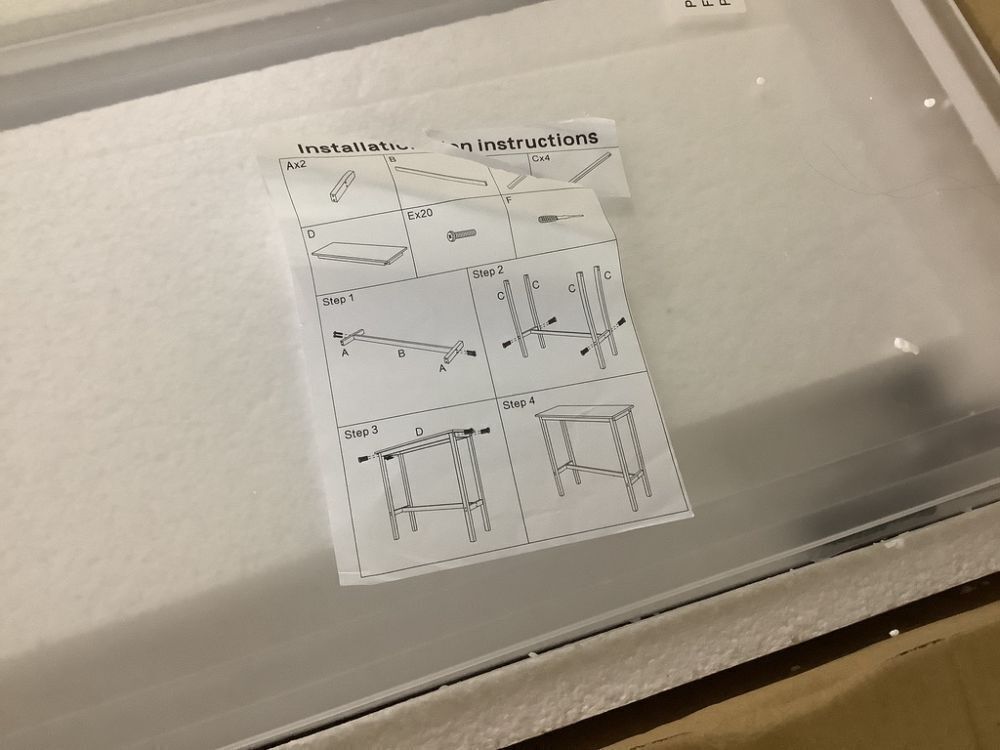 Acrylic Console Table - Image 2 - Lot 552