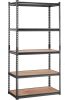 VEVOR Storage Shelving Unit, 5-Tier Adjustable, 2000 lbs Capacity, 35" L x 18" W x 71" - Wood Shelves Damaged - Thumbnail 1