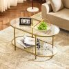 VINGLI Glass Coffee Table - Thumbnail 1