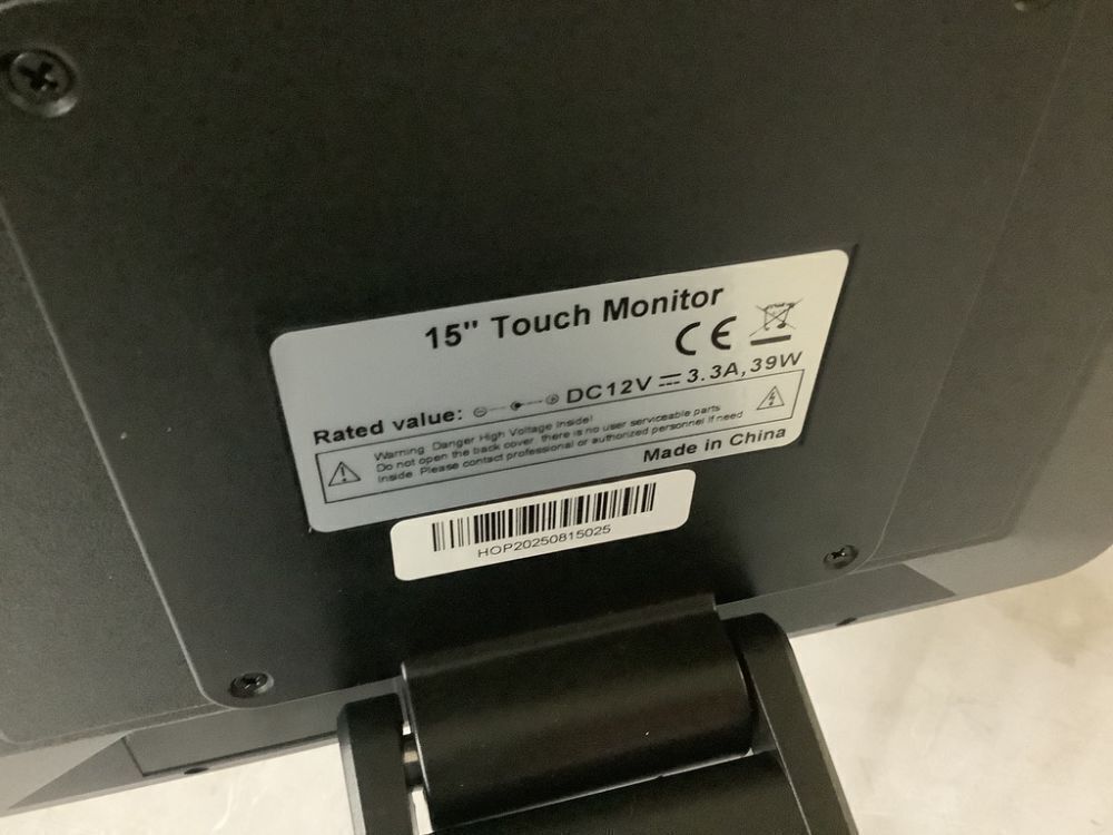 Mobile Tablet POS Cash Register Monitor, 15in - Image 7 - Lot 565