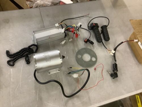 48-72V 3000W Brushless Motor Kit with Controller and Throttle for Electric Scooter E Bike - Lot 568