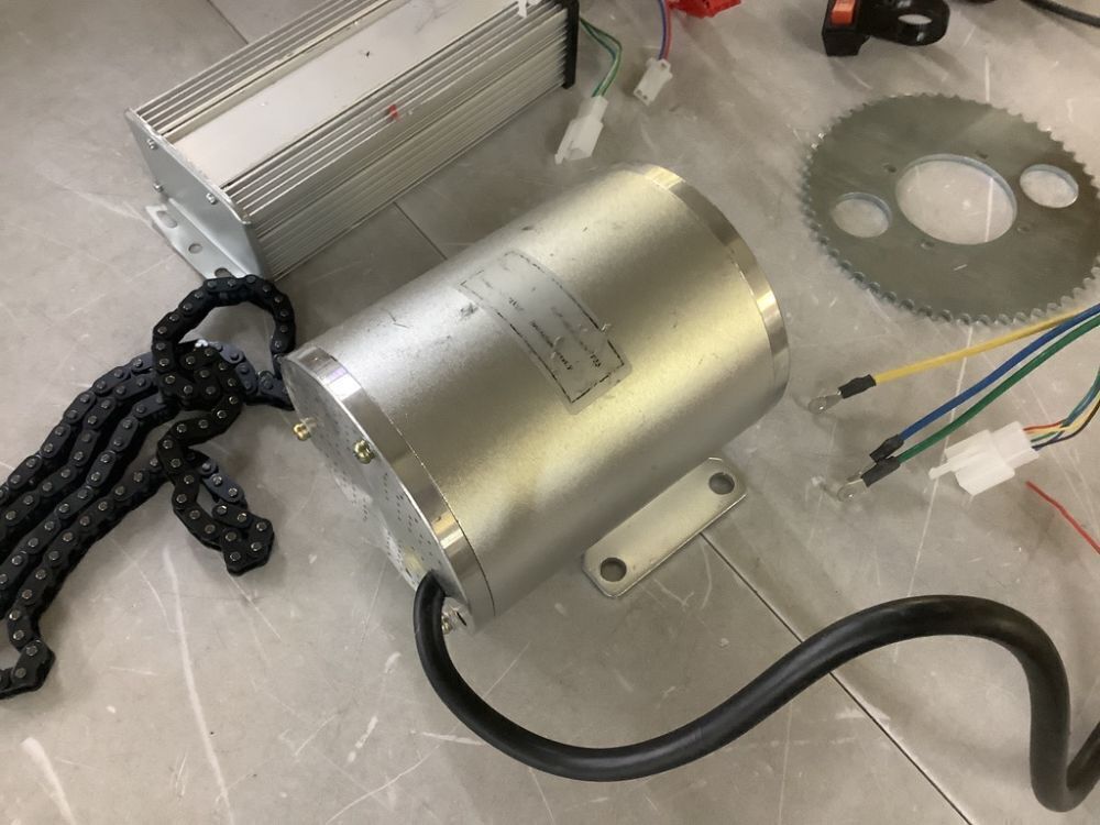 48-72V 3000W Brushless Motor Kit with Controller and Throttle for Electric Scooter E Bike - Image 2 - Lot 568