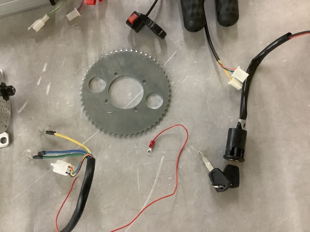 48-72V 3000W Brushless Motor Kit with Controller and Throttle for Electric Scooter E Bike - Image 4 - Lot 568