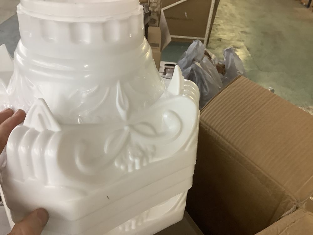 Plastic Roman Column Pillars, 2 pc - Image 3 - Lot 728