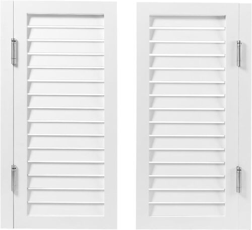 Wooden Half Saloon Doors, 35.4" x 35.4" - Lot 111