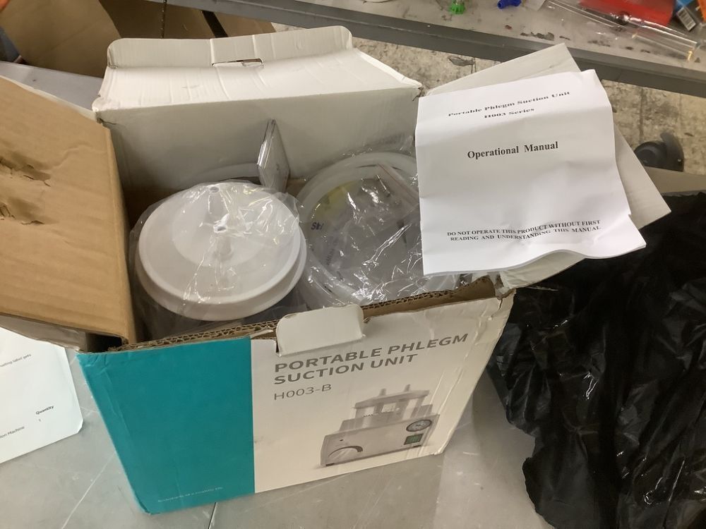 Portable Phlegm Suction Unit - Image 2 - Lot 724