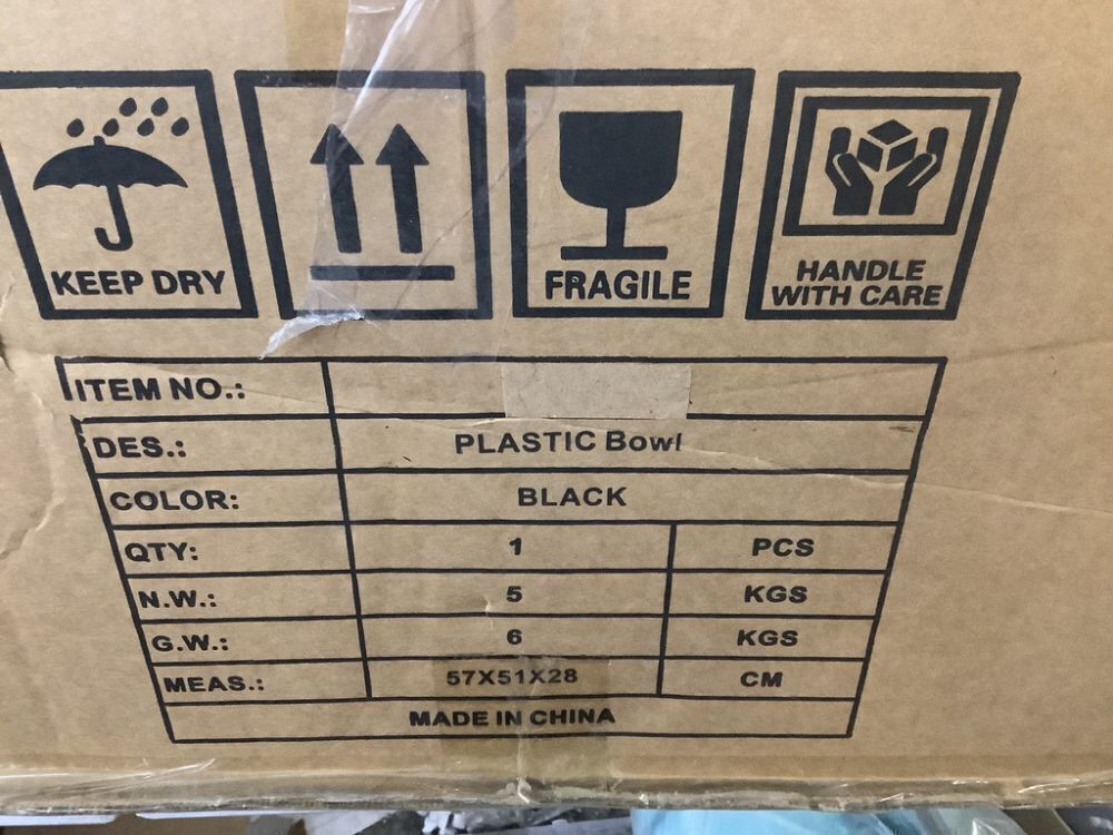 Black ABS Plastic Shampoo Bowl - Image 8 - Lot 114