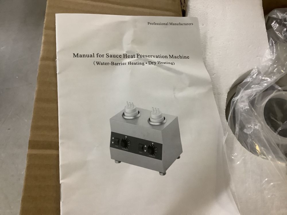Electric Temperature Adjustable Sauce Warmer, 320W - Image 3 - Lot 616