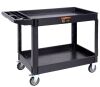 VEVOR Heavy Duty Plastic Rolling Utility Cart, 550LBS Capacity - Thumbnail 1