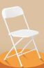 VINGLI Plastic Folding Chairs, 4 Pack - Thumbnail 1