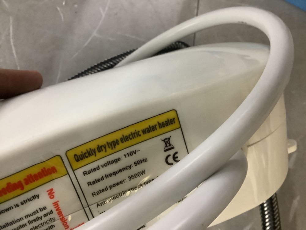 Lot of (2) Tankless Electric Water Heaters - Image 4 - Lot 611