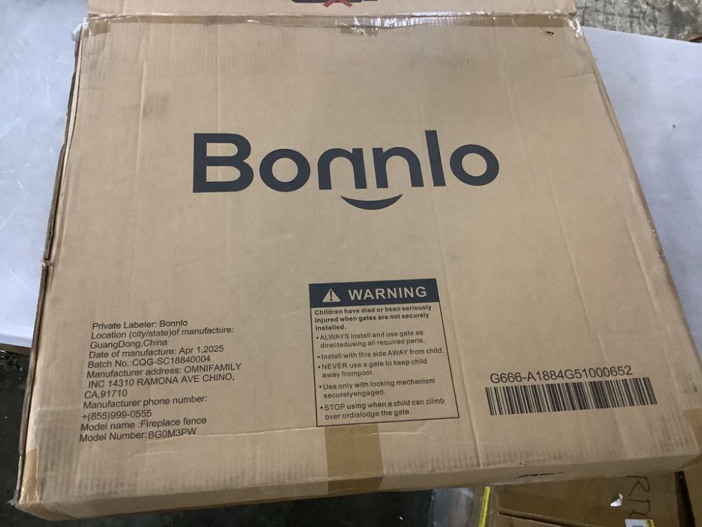 Bonnlo Baby Safety Gate - Image 5 - Lot 612