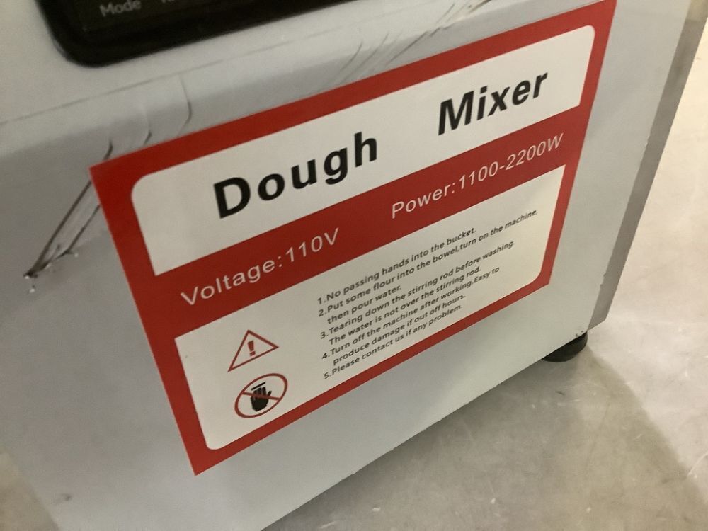 Commercial Dough Mixer 110V - Image 9 - Lot 75
