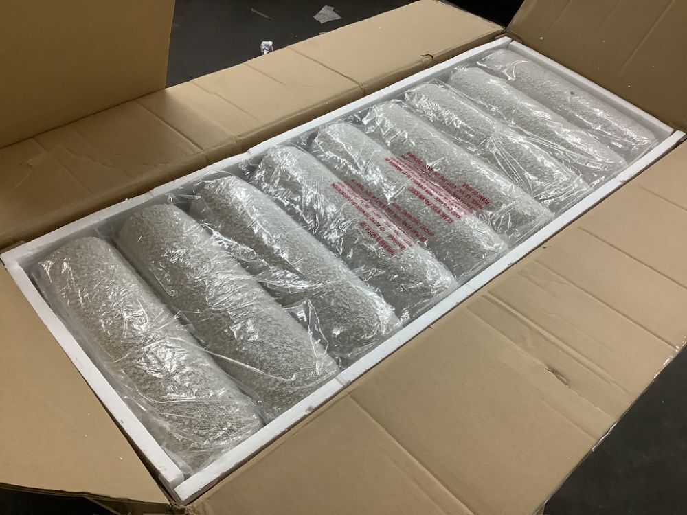 Meridian Furniture Waverly Collection Bench with Solid Wood, Boucle Fabric, 52" W x 19" D x 18" H, Cream - Image 2 - Lot 71JF