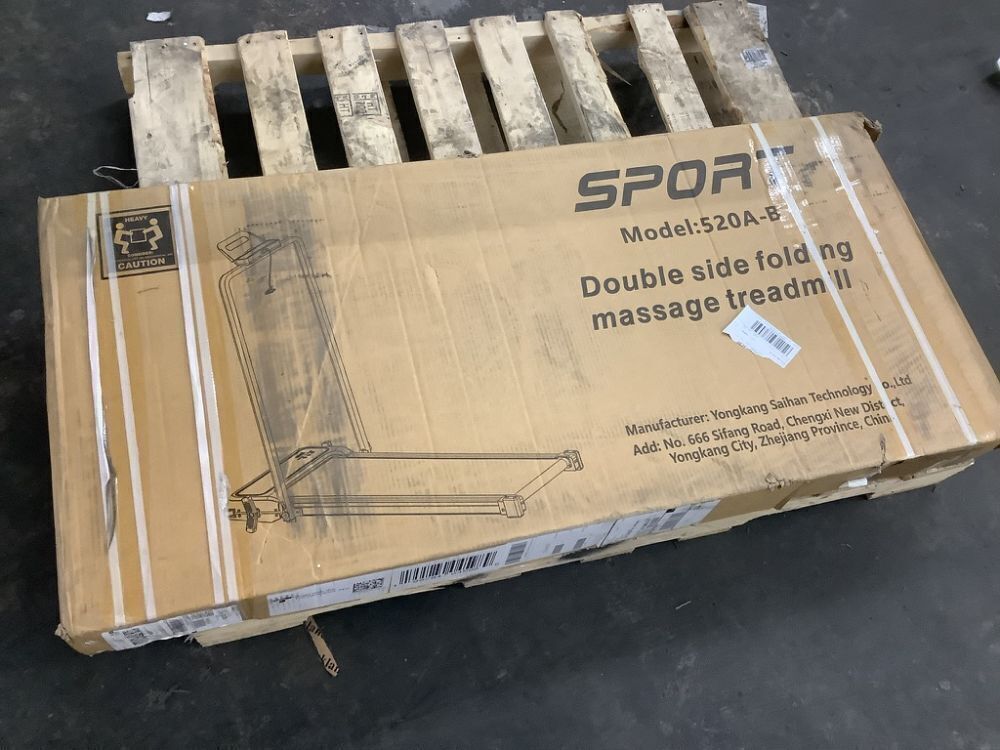 2 in 1 Walking Pad Treadmill with Incline, Dual-Sided Design with Foot Massage, 330 lbs Capacity - Image 2 - Lot 126JF