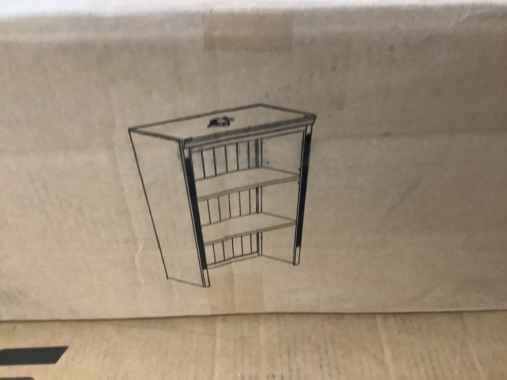 Bookshelf with LED Lightingn - Top Piece Only, Box 1 of 2 - Image 3 - Lot 421JF