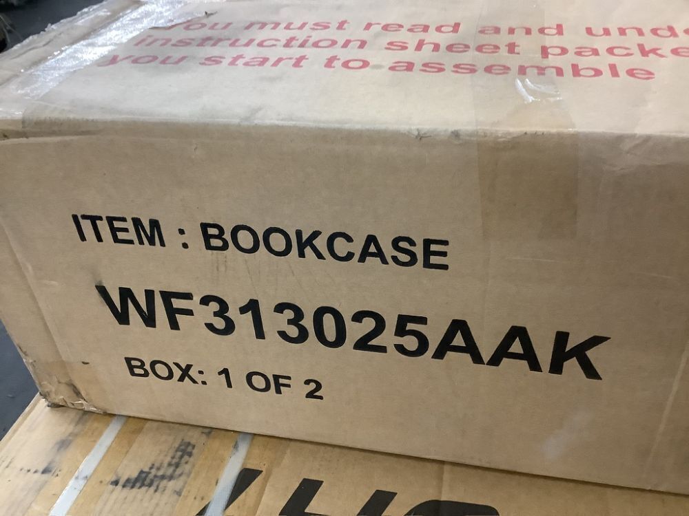 Bookshelf with LED Lightingn - Top Piece Only, Box 1 of 2 - Image 4 - Lot 421JF