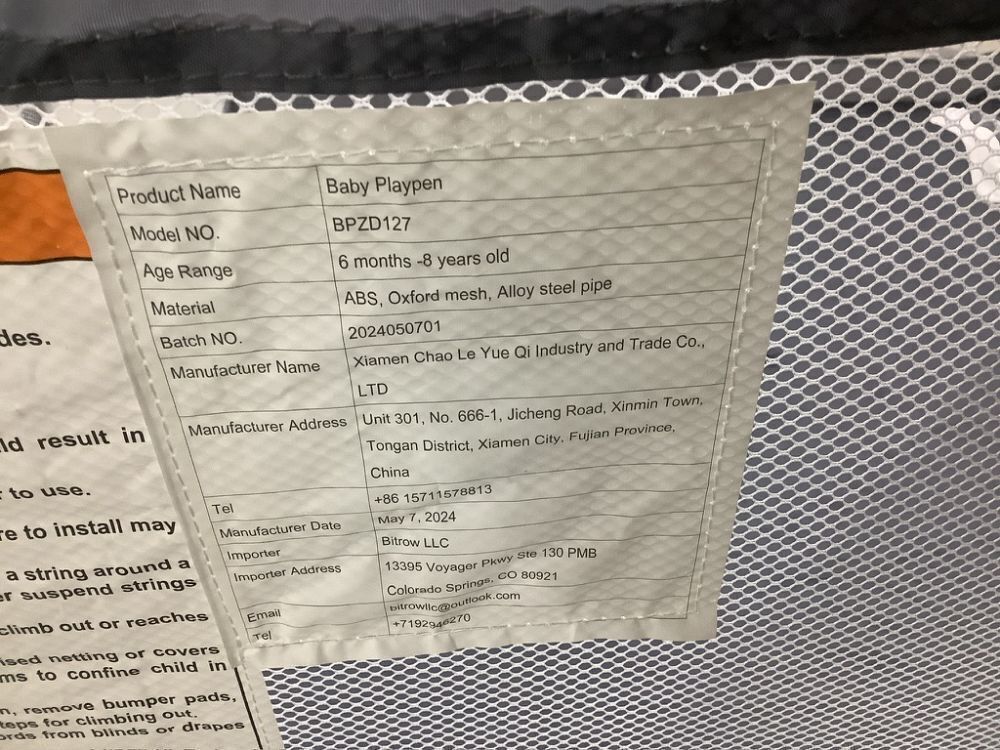 Baby Playpen - Image 2 - Lot 527JF