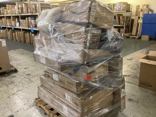 Salvage Pallet. Items Will Be Damaged and Incomplete. - Lot 529JF