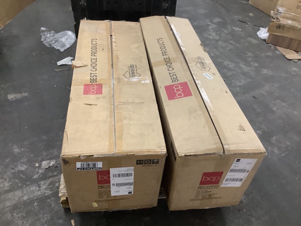 12' Pre-Lit Hinged Douglas Artificial Christmas Tree w/ Stand - Image 2 - Lot 17