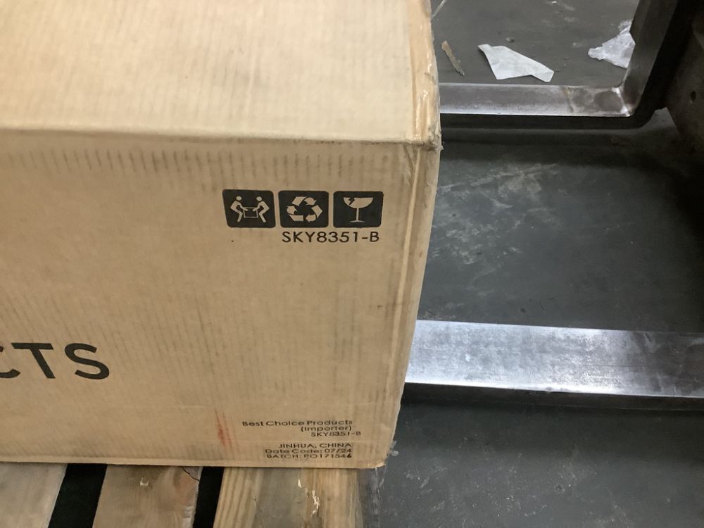 12' Pre-Lit Hinged Douglas Artificial Christmas Tree w/ Stand - Image 5 - Lot 17