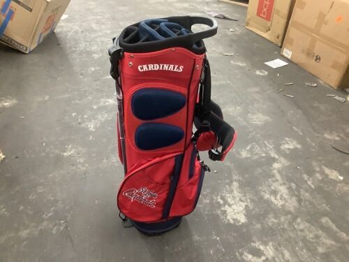 MLB St. Louis Cardinals Fairway Stand Golf Bag - Lot 66JF
