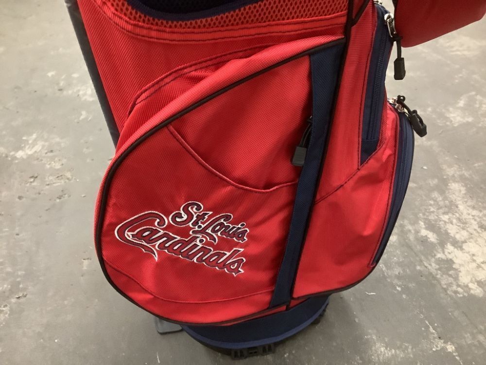 MLB St. Louis Cardinals Fairway Stand Golf Bag - Image 2 - Lot 66JF