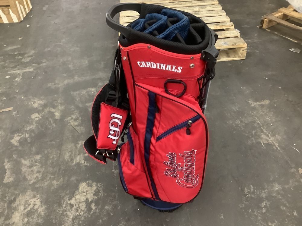 MLB St. Louis Cardinals Fairway Stand Golf Bag - Image 5 - Lot 66JF