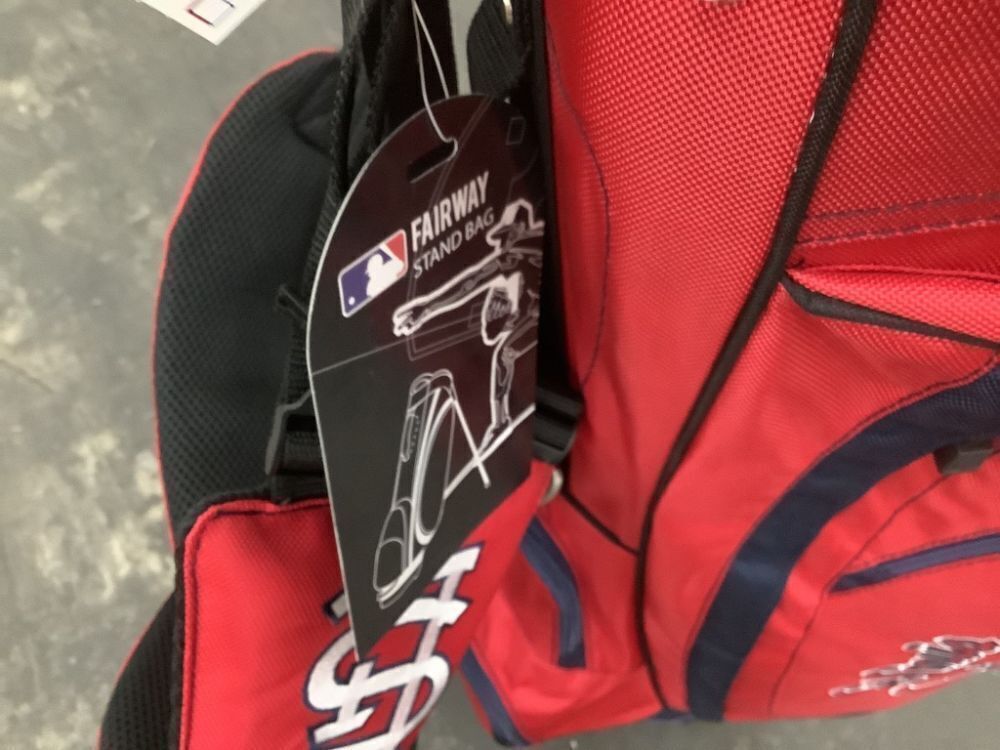 MLB St. Louis Cardinals Fairway Stand Golf Bag - Image 6 - Lot 66JF