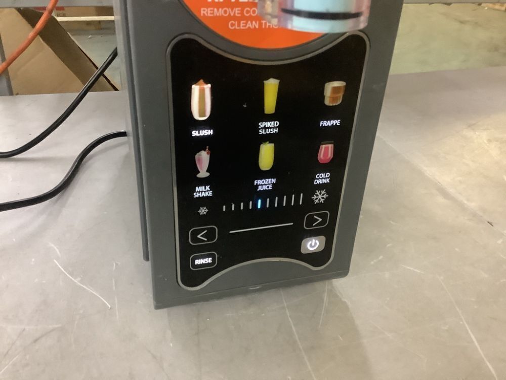 Slushie Machine - For Repair, Powers Up & Gets Cold then Stops Turning & Lights Flash - Image 2 - Lot 418JF