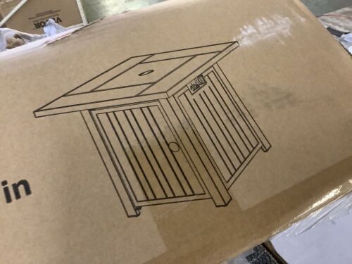 30" Gas Fire Pit Table - Damaged - Lot 417