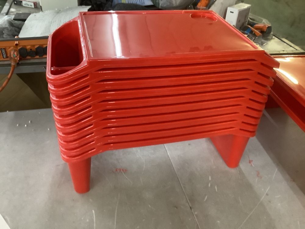 12 Pcs Kids Lap Desk Tray, 19.7×9.8×7.1In - 2 Cracked - Image 2 - Lot 415