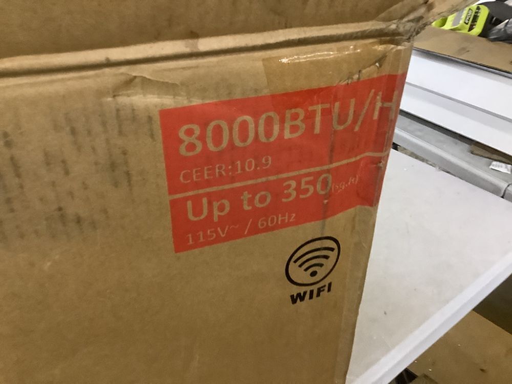 ROVSUN 8,000 BTU 115V Window Air Conditioner with Heat & Wifi/APP & Install Kit - Image 3 - Lot 64