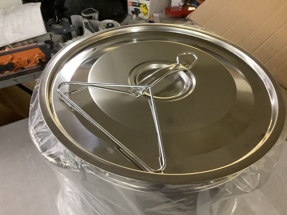 ROVSUN 50 QT Stainless Steel Stock Pot with Basket - Image 3 - Lot 129