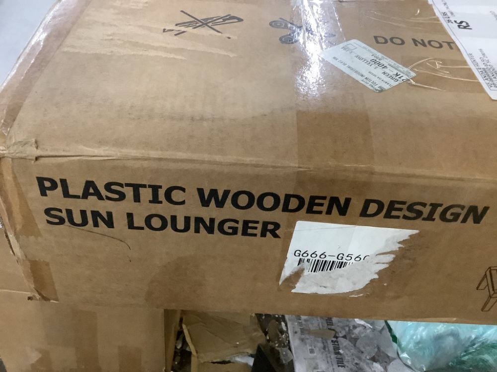 VINGLI Outdoor Chaise Lounge with 5-Level Adjustable Backrest - Image 6 - Lot 212