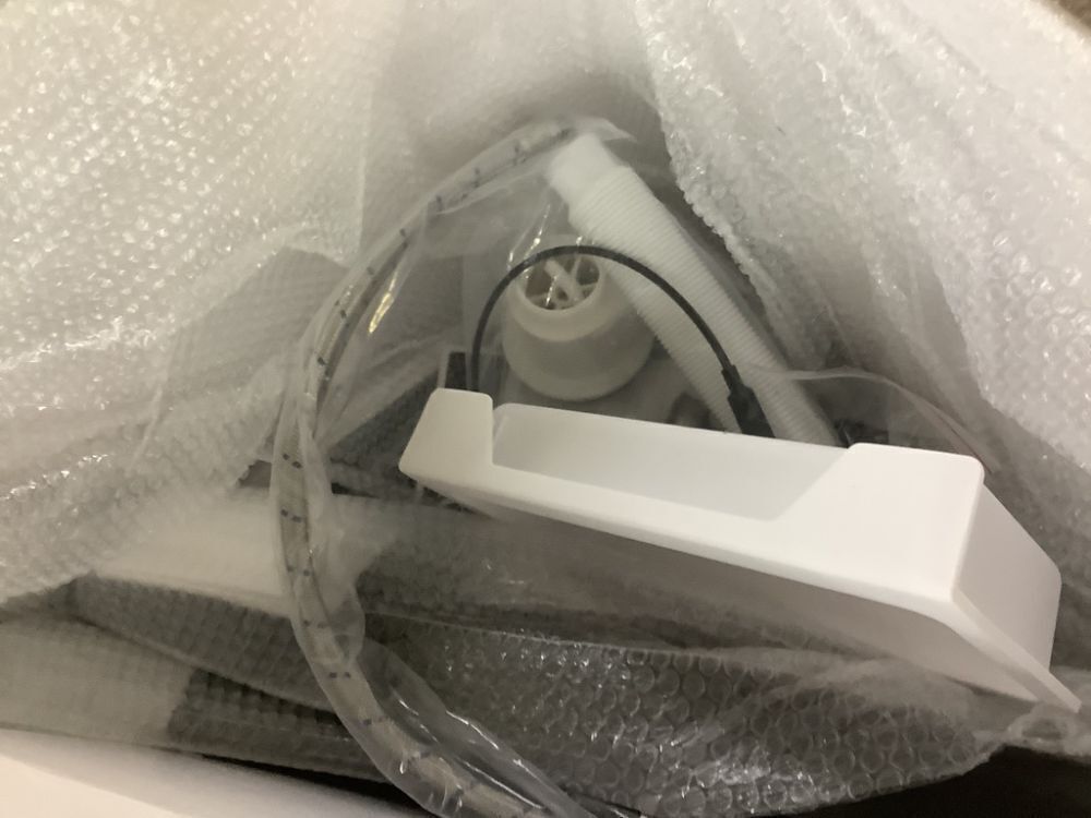 ROVSUN 24" x 24" Plastic Utility Sink with Storage Shelf - Image 3 - Lot 219