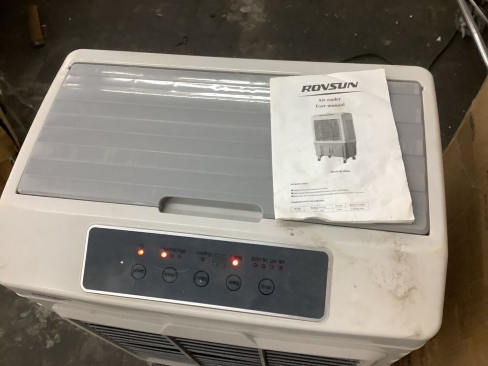 ROVSUN 10.5 Gal Portable Evaporative Air Cooler with Remote Control - Image 3 - Lot 220