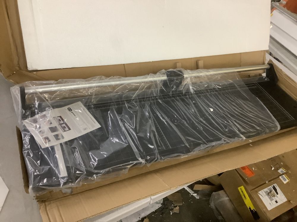 Rotary Paper Trimmer with Self-Sharpening Blade, 36" - Image 2 - Lot 221