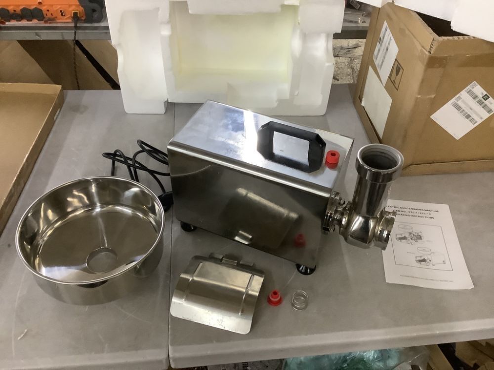 Electric food Strainer & Sauce Maker, 110v - Image 1 - Lot 326