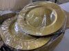 Round Gold Charger Plates, 50pc - Thumbnail 2