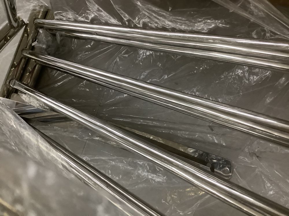 3 Tier Bathroom Towel Rack - Small Dent - Image 3 - Lot 329