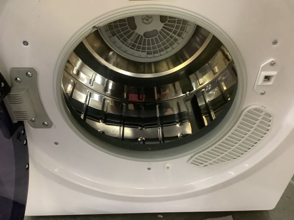 ROVSUN 2.6 Cu.Ft. 1,400W 110V Tumble Clothes Dryer with LCD Control Panel - Dented Top, Rubs When Turning - Image 7 - Lot 330