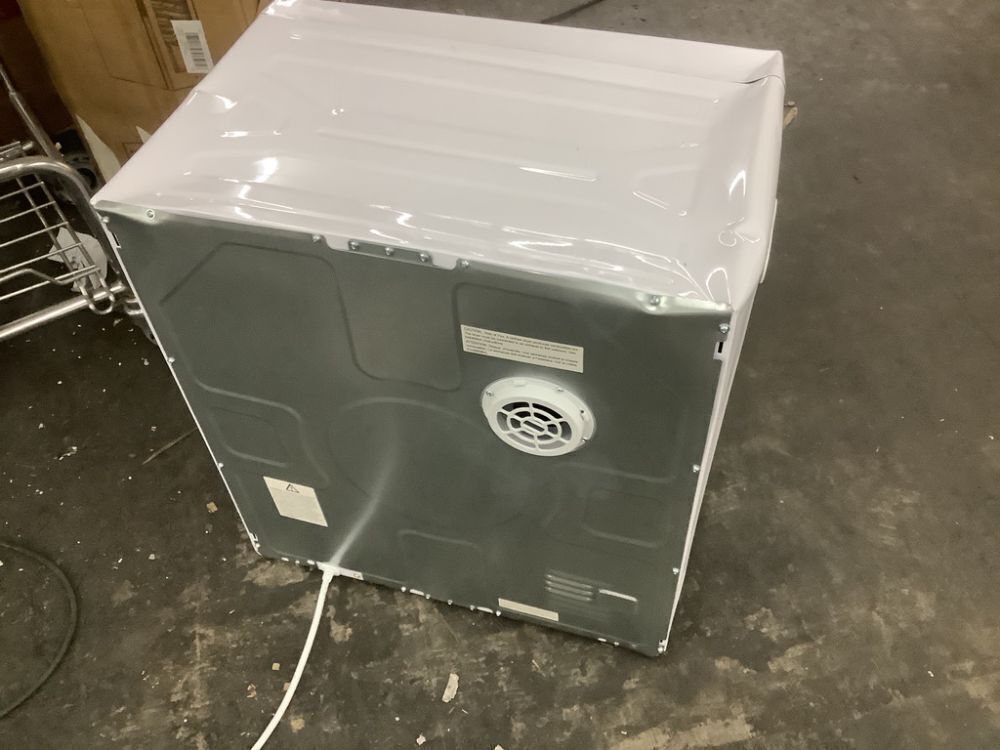 ROVSUN 2.6 Cu.Ft. 1,400W 110V Tumble Clothes Dryer with LCD Control Panel - Dented Top, Rubs When Turning - Image 8 - Lot 330