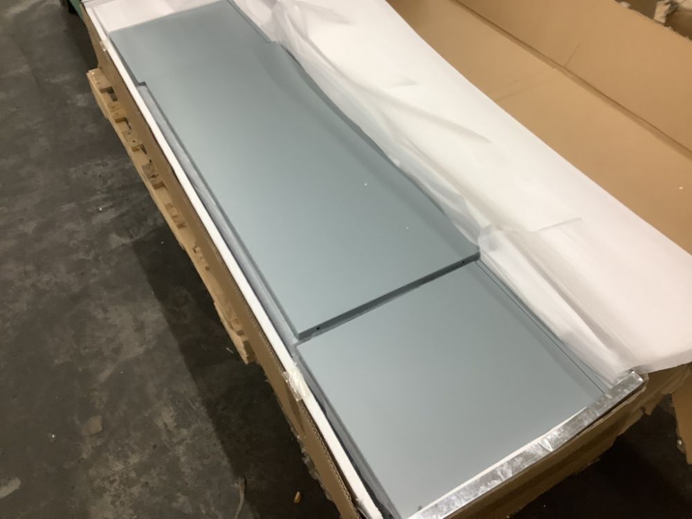 Metal Storage Lockers with 6 Doors, Light Grey - Image 4 - Lot 61