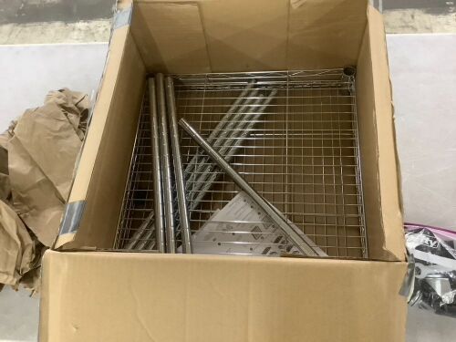 Wire Shelving Tower Rack - Incomplete - Lot 477